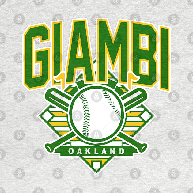 Vintage Oakland Giambi by funandgames